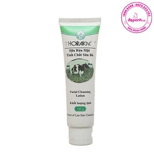 Sữa rửa mặt trắng da Tinh chất sữa bò Thorakao Facial Cleansing Lotion 120g