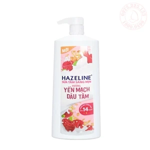 Sữa tắm dưỡng ẩm sáng da Hazeline yến mạch dâu tằm 1kg