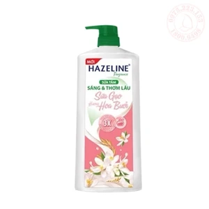 Sữa tắm dưỡng thể Hazeline sữa gạo hương hoa bưởi 800g