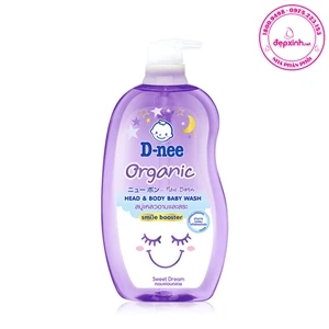 Sữa tắm gội toàn thân em bé Baby D-nee Organic Sweet Dream 800ml