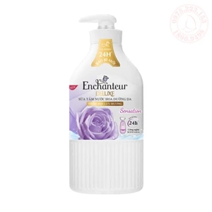 Sữa tắm nước hoa dưỡng da Enchanteur Sensation gợi cảm mịn màng 650g