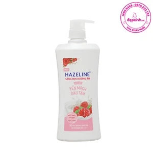 Sữa tắm sáng da Hazeline Yến mạch và dâu tằm 670g