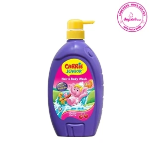 Tắm gội toàn thân Carrie Junior hương Cherry 700ml