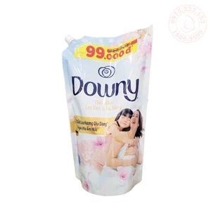 Túi nước xả vải Downy tinh dầu thơm tinh khôi lan tiên và trà trắng 1.25lit