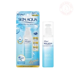 Xịt chống nắng đa chiều Sunplay Skin Aqua Ultra Protection Mist SPF50+ 60ml