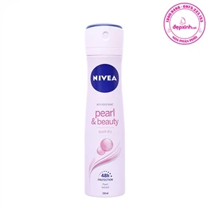 Xịt khử mùi ngọc trai Nivea Paurl & Beauty 150ml
