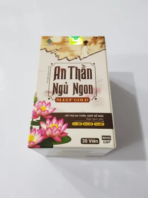 An thần ngủ ngon sleep gold: Hỗ trợ an thần, giúp dễ ngủ, ngủ ngon giấc