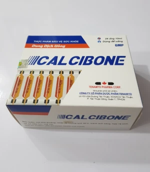 Dung dịch uống Calcibone: Bổ sung calci và các vitamin.