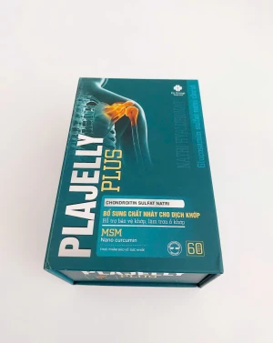Viên xương khớp PLAJELLY PLUS: hỗ trợ bảo vệ khớp, làm trơn ổ khớp, hạn chế nguy cơ viêm khớp, thoái hóa khớp