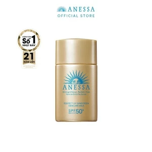 Anessa Sữa Chống Nắng Dưỡng Da Kiềm Dầu Bảo Vệ Hoàn Hảo Spf50 Pa 20ml