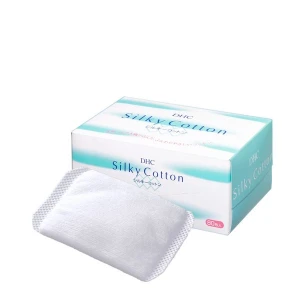 Bông Tẩy Trang DHC Silky Cotton 80 Miếng.