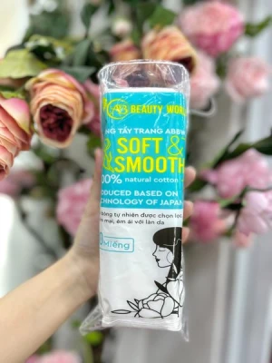 Bông Tẩy Trang Tròn Cao Cấp Abbw 80 Miếng.