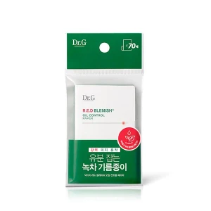 Dr.G Giấy Thấm Dầu R.E.D Blemish Oil Control Paper 70Pcs.