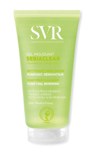 Gel Rửa Mặt Dành Cho Da Dầu Svr Sebiaclear Gel Moussant 55ml.