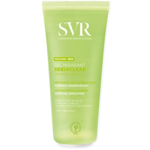 Gel Rửa Mặt Không Chứa Xà Phòng Cho Da Dầu Svr Sebiaclear Gel Moussant 200ml .