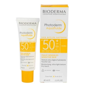 Kem Chống Nắng Giảm Bóng Nhờn Bioderma Photoderm Aquafluide Spf 50 40ml (Không Màu).
