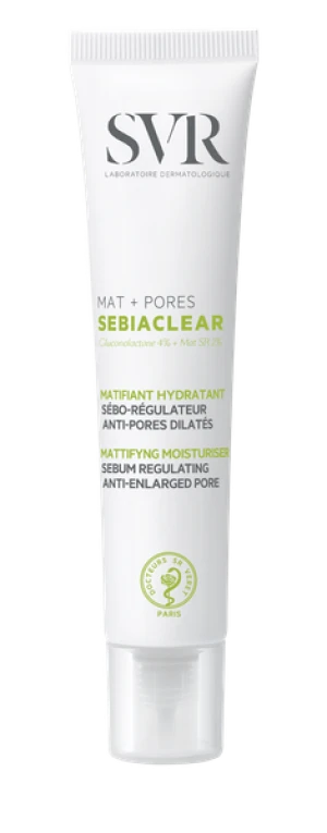 Kem Dưỡng Giảm Mụn Loại Bỏ Dầu Svr Sebiaclear Mat Pores 40ml.