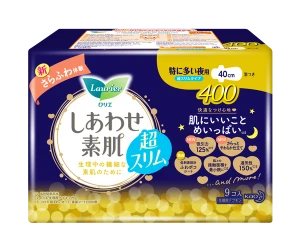 Laurier Happyskin Siêu Mỏng 40Cm 9M Ban Đêm.