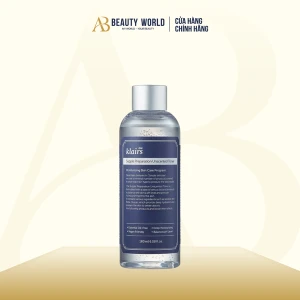 Nước Hoa Hồng Không Mùi Dưỡng Ẩm Làm Dịu Da Klairs Supple Preparation Unscented Toner 180ml.