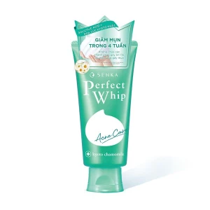 Sữa Rửa Mặt Dành Cho Da Mụn Senka Perfect Whip Acne Care 100G.