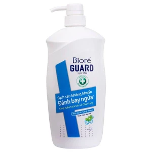 Sữa Tắm Kháng Khuẩn Mát Lạnh Sảng Khoái Bioré Guard 800G.