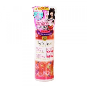 Tẩy Tế Bào Chết Dạng Gel Meishoku Detclear Bright & Peel Fruits Peeling Jelly Mix Berry Hương Berry 180Ml.