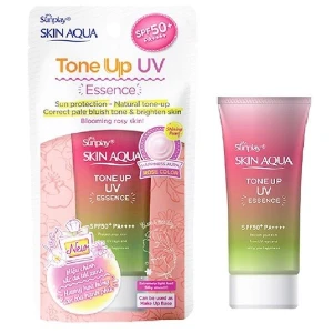 Tinh Chất Chống Nắng Hiệu Chỉnh Sắc Da Sunplay Skin Aqua Tone Up Uv Essence Happiness Aura (Rose) 50G.