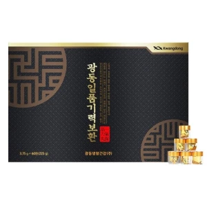 An Cung Trầm Hương Đen Kwangdong Hàn Quốc Hộp 60 Viên