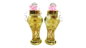 Bình Rượu Tỉa Hoa Hồng Nhân Sâm Hàn Quốc Loại 5 Lít