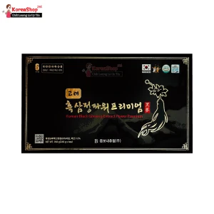 Cao hắc sâm Korean Black Ginseng Extract Power 4 lọ x 240g Hàn Quốc