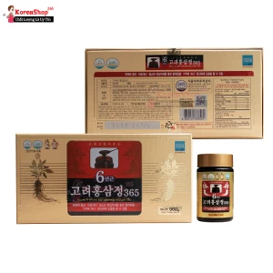 Cao Hồng Sâm Hàn Quốc 365 Hộp 4 Lọ 240g