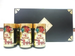 Cao Hồng Sâm Hộp Gỗ 4 Lọ Gold Bio