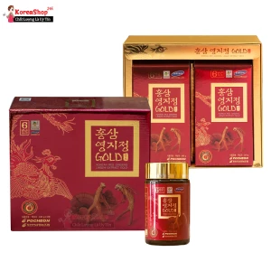 Cao Hồng Sâm Linh Chi Pocheon Hàn Quốc 240g x 2 Lọ