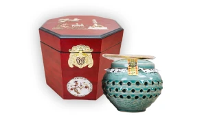 Cao Sâm Hoàng Hậu Hũ Sứ 1Kg Hàn Quốc