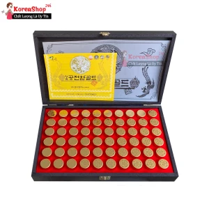 Đông Trùng Hạ Thảo Hộp Gỗ Đen 60 Viên Hàn Quốc