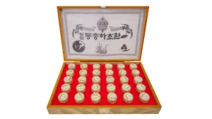 Đông Trùng Hạ Thảo KangHwa Hộp Gỗ Vàng 30 Viên