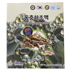 Nước Bổ Gan Đông Trùng Hạ Thảo JeongWon Hàn Quốc Hộp 30 Gói