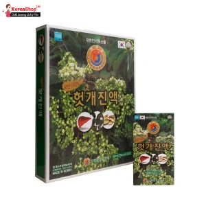 Nước Bổ Gan Nấm Linh Chi Hàn Quốc Hộp 30 Gói