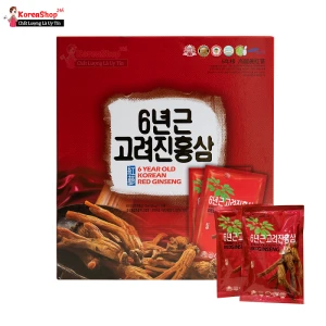Nước Hồng Sâm 6 Năm Tuổi Taewoong 30 Gói x 70ml