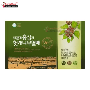 Nước Hồng Sâm Bổ Gan Daedong Hàn Quốc Hộp 30 Gói