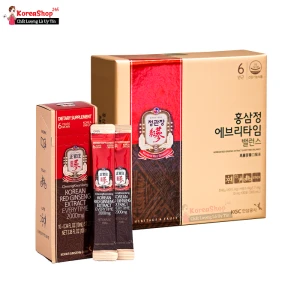 Nước Hồng Sâm Chính Phủ KGC Everytime Hàn Quốc