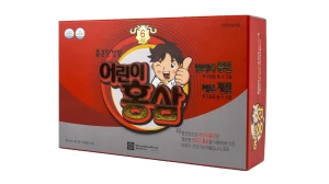 Nước Hồng Sâm Cho Trẻ Baby Tăng Trưởng Chiều Cao 30 Gói x 20 ml Hàn Quốc