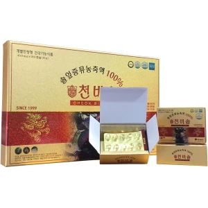 Tinh Dầu Thông Đỏ Chính Phủ CHEON BI SOL Hàn Quốc