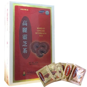 Trà Linh Chi Apgold Hộp Gỗ 100 Gói Hàn Quốc