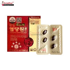 Viên uống hỗ trợ điều trị huyết áp, tiểu đường Hàn Quốc Kwangdong