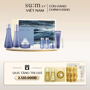 Bộ Dưỡng Da Sum37 Water-full 3pcs Breath With Nature