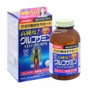 Hỗ trợ xương khớp Viên uống Glucosamine 1500mg Orihiro 900 tablets Nhật Bản