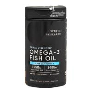 Thực phẩm chức năng Dầu cá SR Triple Strength Omega-3 Fish Oil 150 viên của Mỹ