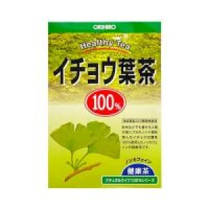 Thực phẩm chức năng Trà lá bạch quả Orihiro 26 túi lọc - Tăng tuần hoàn não, trí nhớ