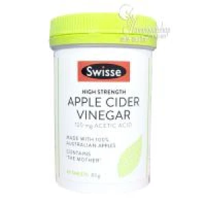 Thực phẩm chức năng Viên giấm táo giảm cân Apple Cider Vinegar 120mg Swisse 